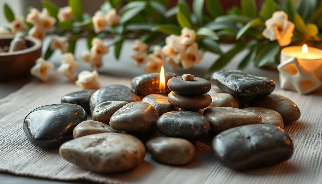Découvrir les bienfaits des pierres chaudes