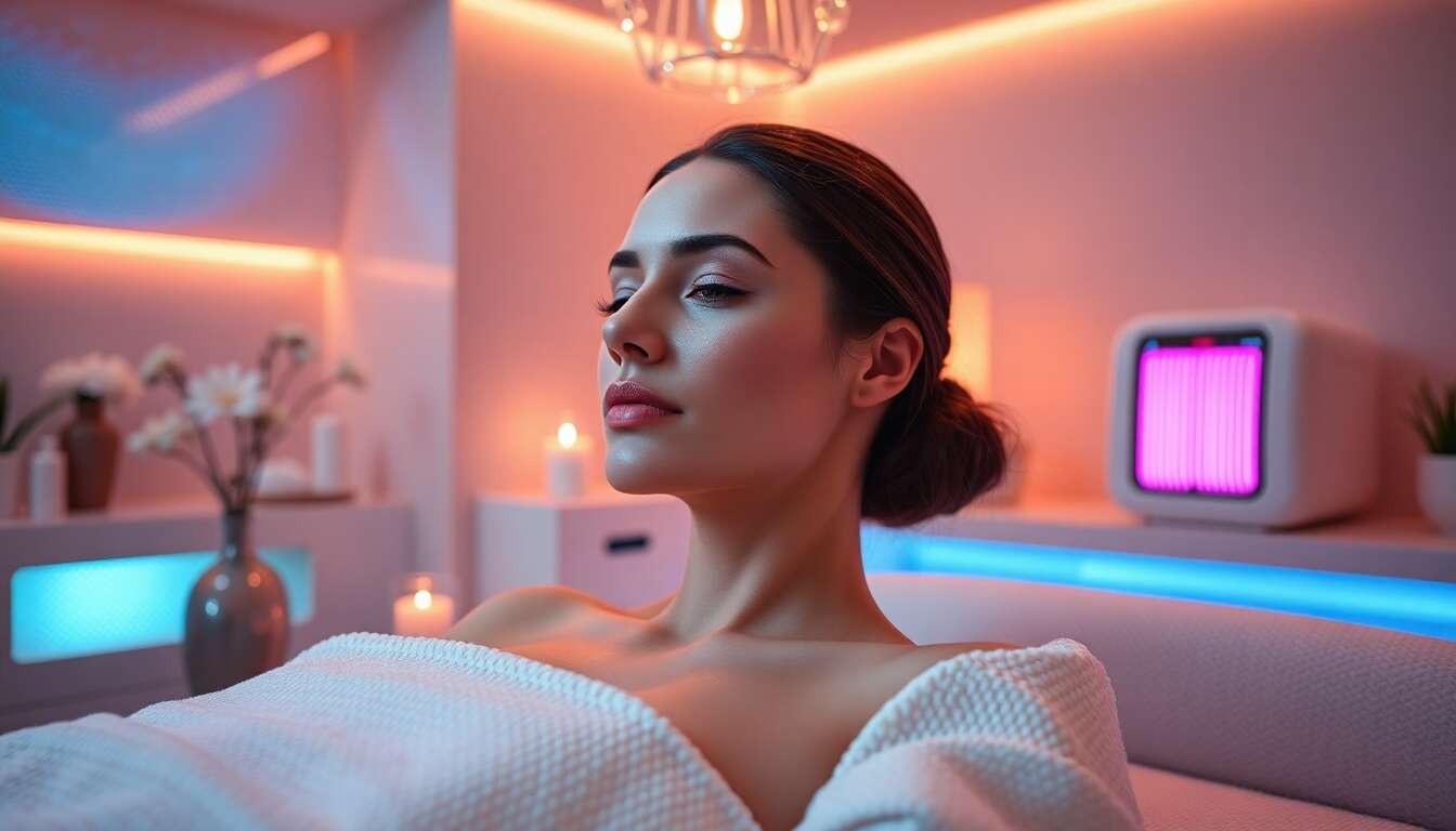 Applications esthétiques de l'infrarouge