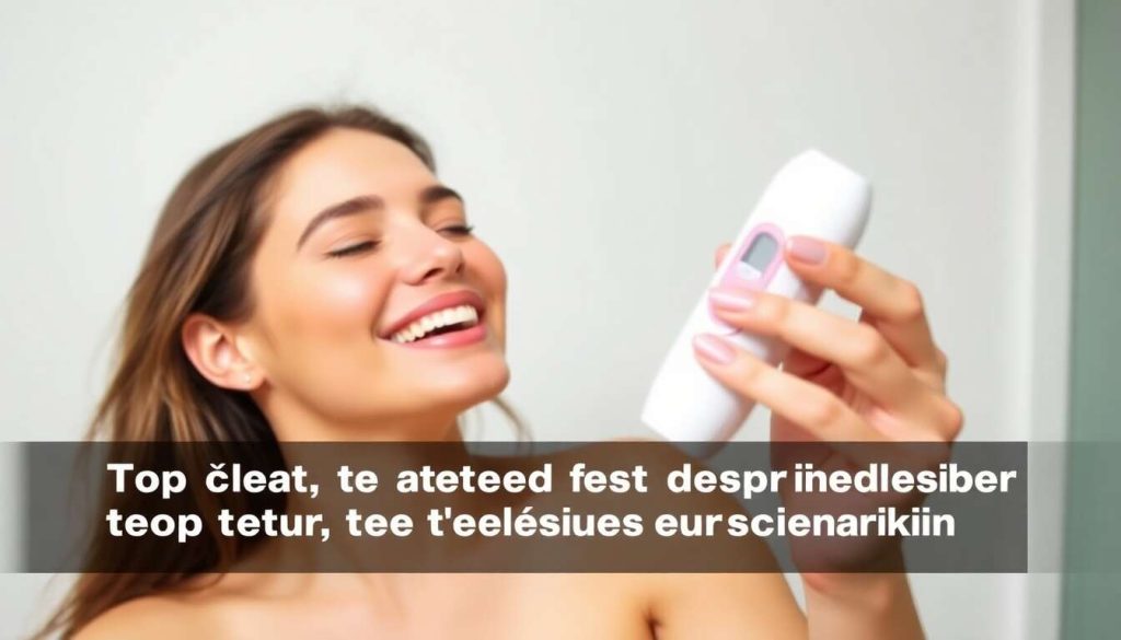 Meilleurs modèles d'épilateurs adaptés aux peaux sensibles