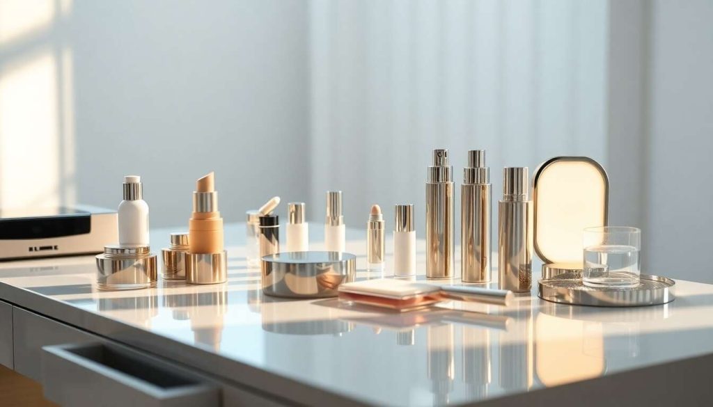 Routine beauté revitalisante grâce à l'usage d'appareils high-tech