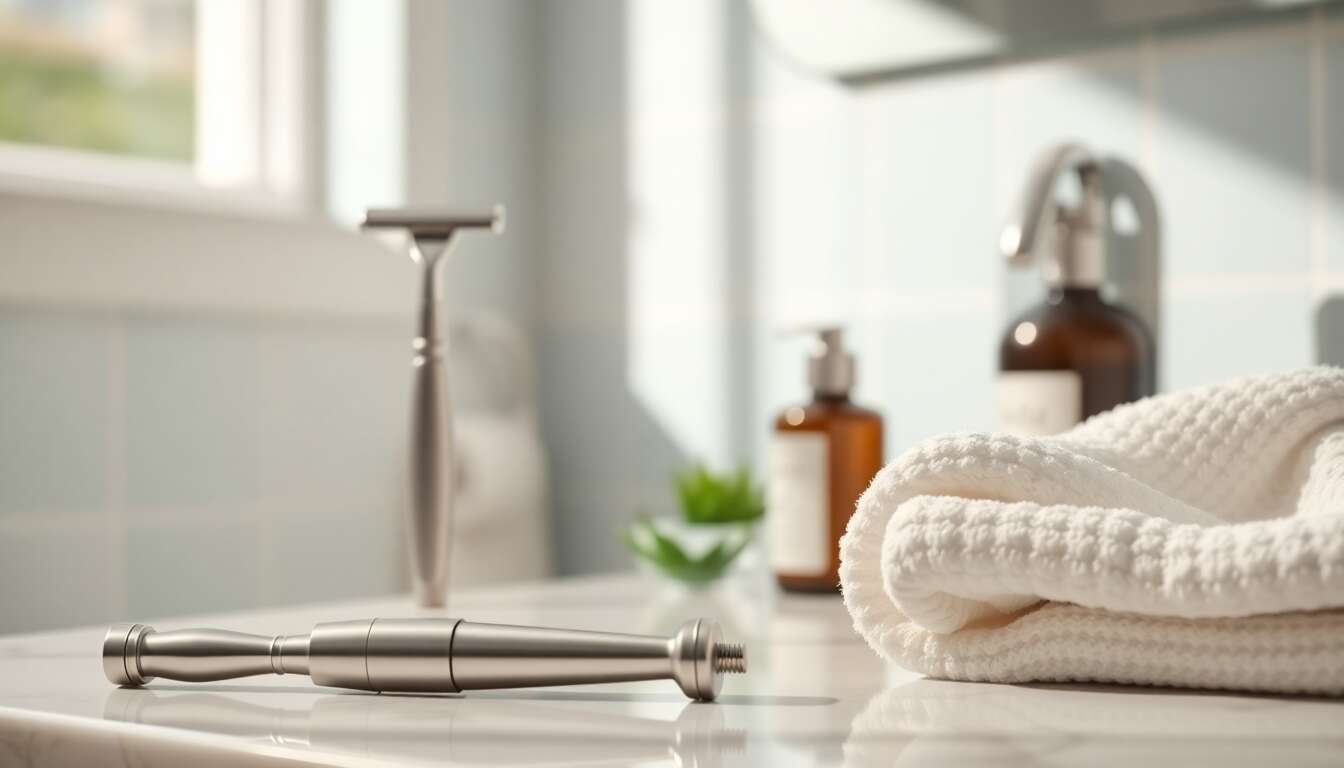 Raser la zone à épiler