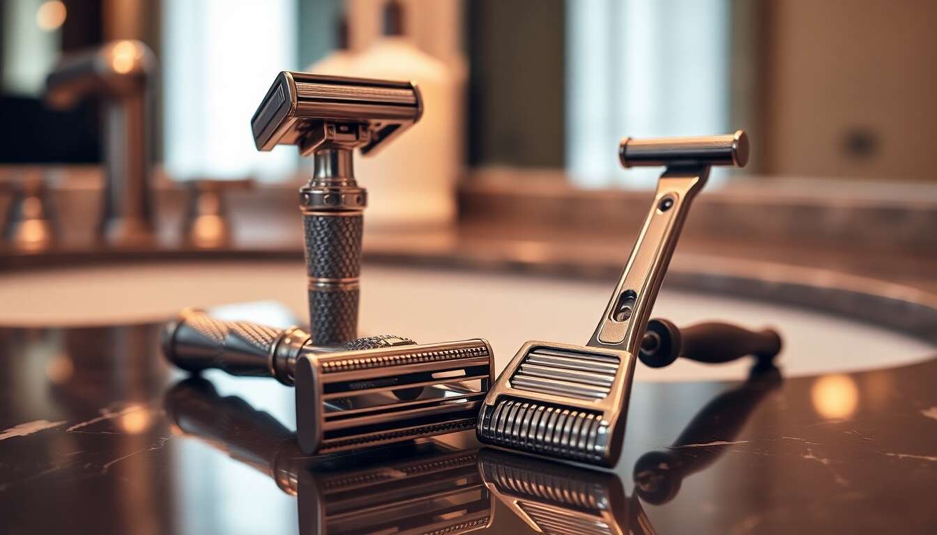 Comparaison entre rasoirs haut de gamme et standards Comparaison entre rasoirs haut de gamme et standards