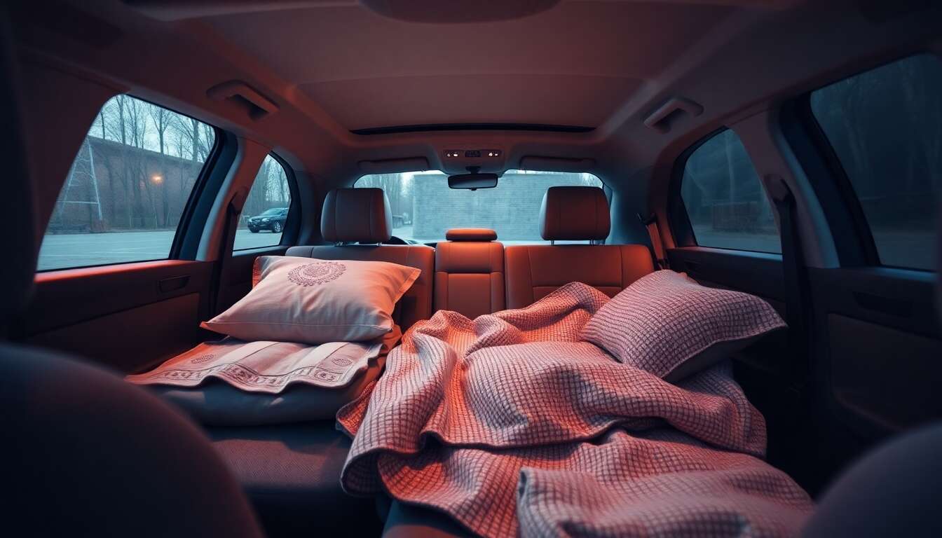 Adapter sa voiture pour une nuit confortable à l'intérieur Adapter sa voiture pour une nuit confortable à l'intérieur