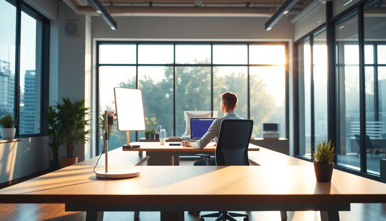 Choisir les bons appareils de luminothérapie pour votre espace de travail
