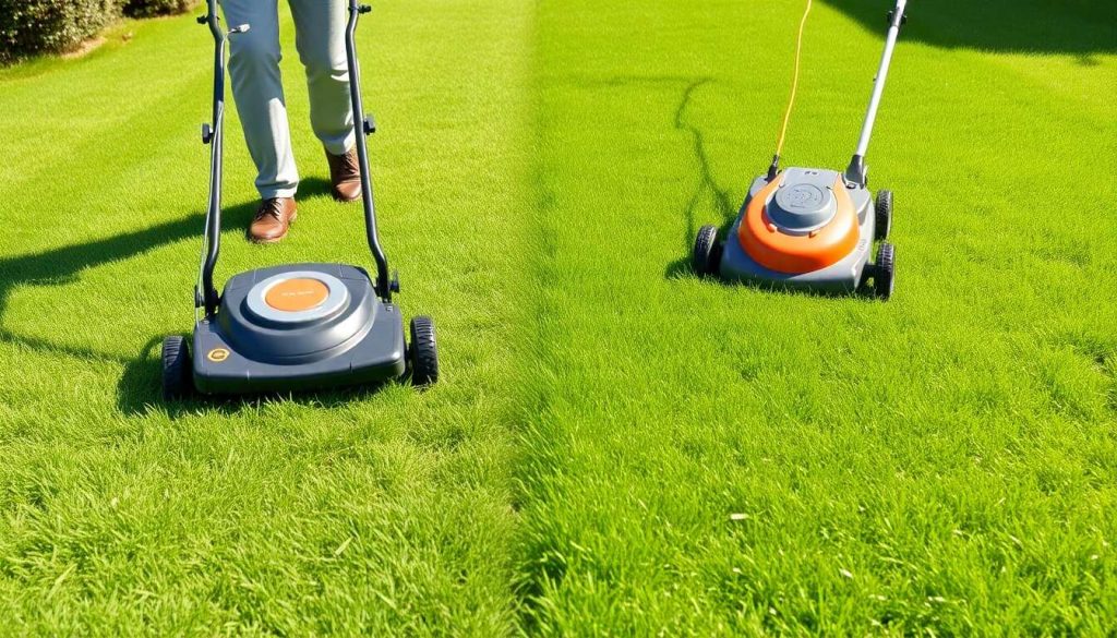 Différence entre tondeuses filaires et sans fil : laquelle choisir ?