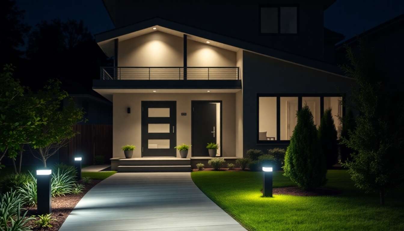 Lumière connectée pour la sécurité Lumière connectée pour la sécurité