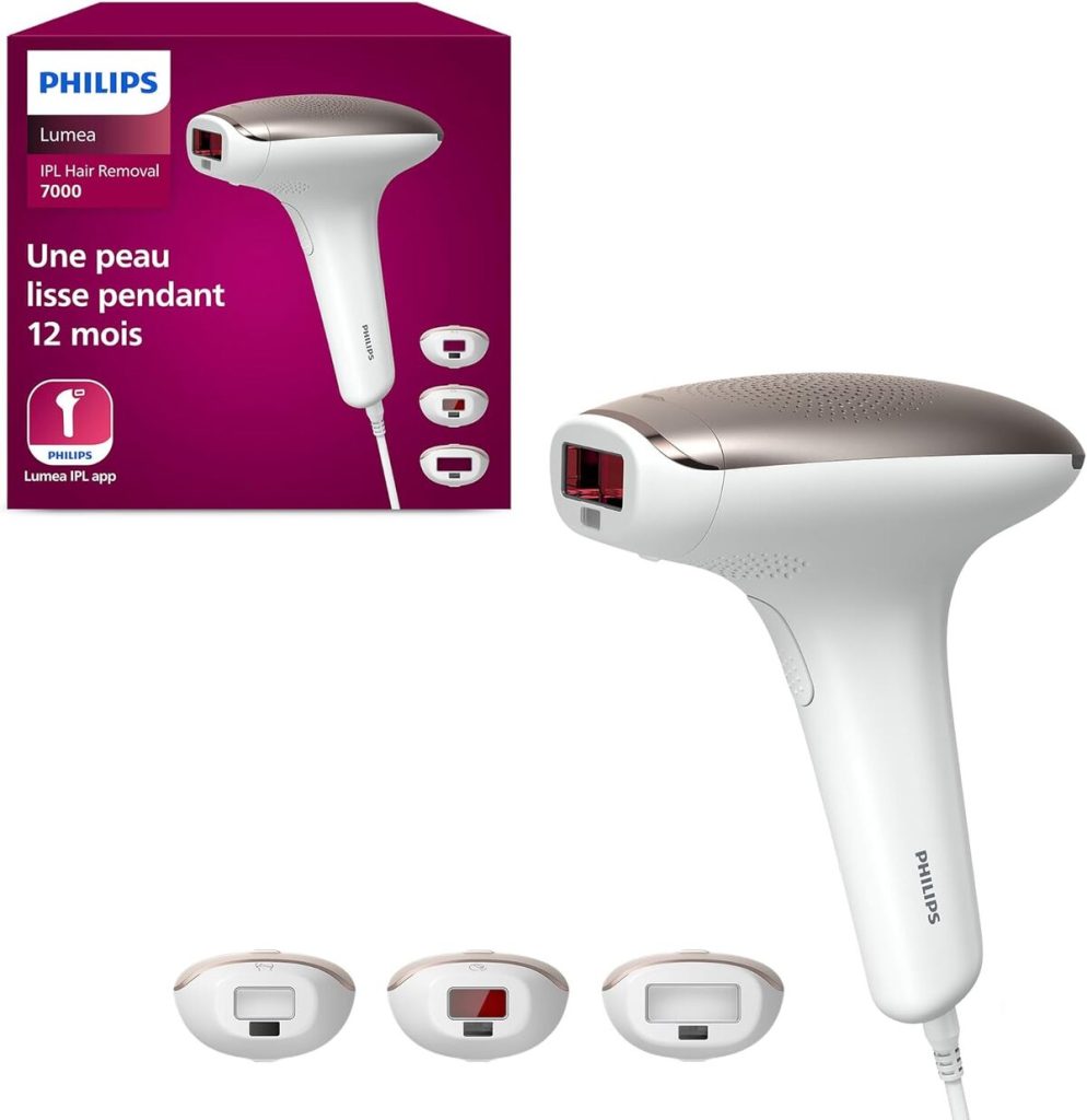 Test de l'épilateur Philips Lumea série 7000 : une alternative à l'épilation laser