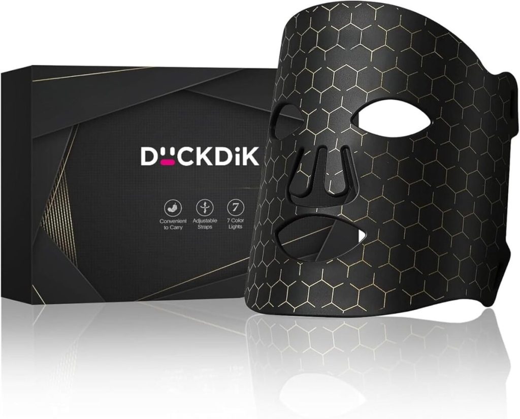 Test : masque LED 7 couleurs pour soin du visage