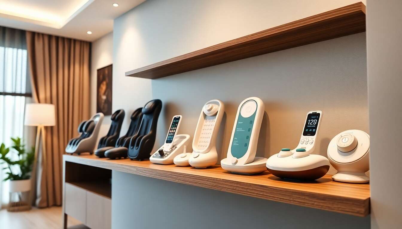 Comparer les meilleures marques d'appareils de massage Comparer les meilleures marques d'appareils de massage