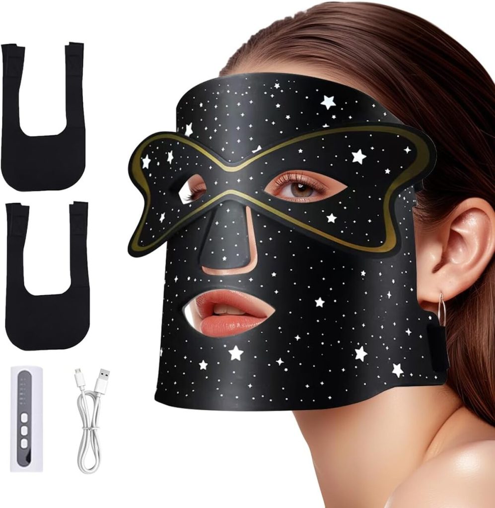 Test masque facial LED 7 couleurs : soin complet peau