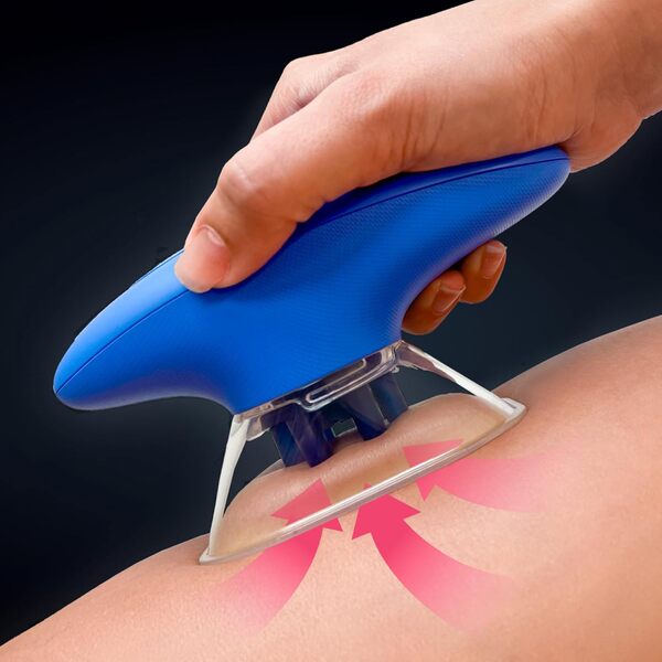 Ventouse Anti-Cellulite Électrique Cellublue - L'originale - Palper-rouler automatique, aspiration réglable - Résultats visibles en 7 Jours - Marque experte depuis 12 ans - Réduction de la cellulite