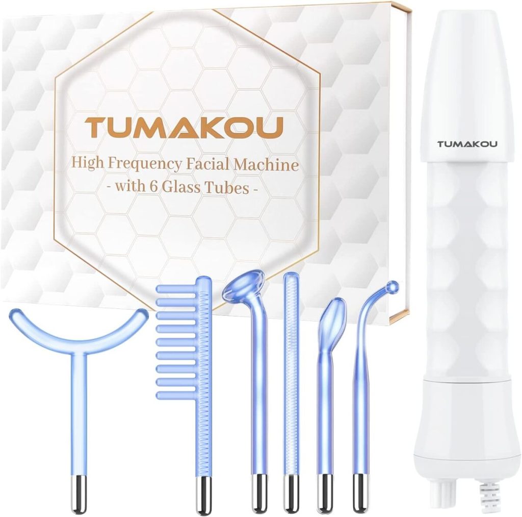 Test : appareil haute fréquence esthétique Tumakou 6 en 1 pour le visage