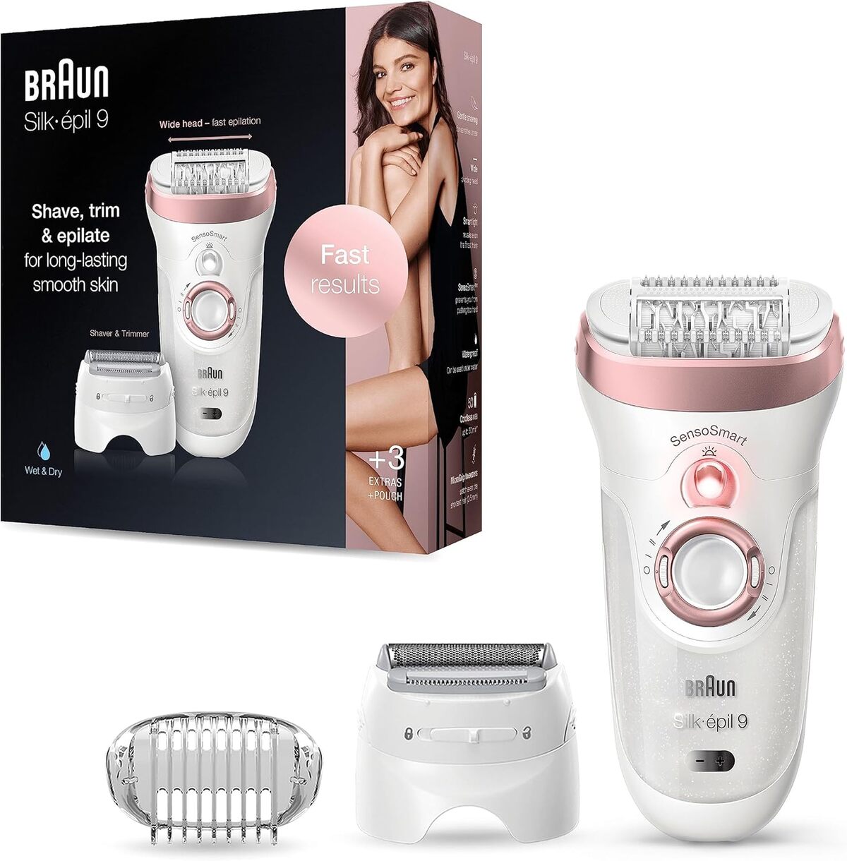Chargeur Universel Pour Épilateur Braun Silk-épil 9, 7, 5 - 12V - Câble 1.8m - Garantie 2 Ans