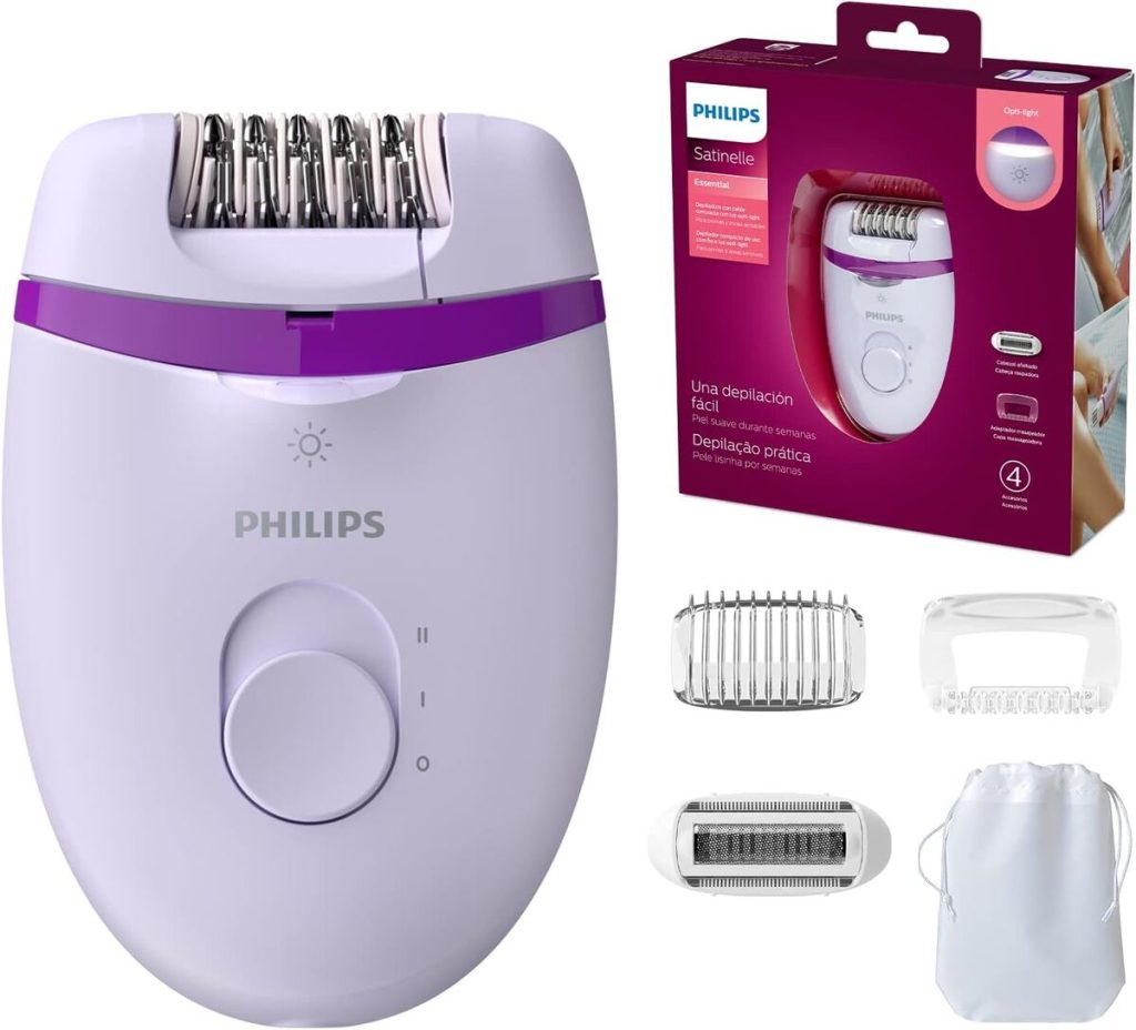 Test épilateur compact Philips Satinelle Essential BRE275/00