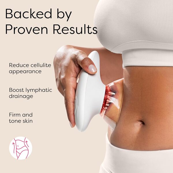 Sculpteur de corps 3 en 1 – Masseur sculptant le corps pour le ventre, les bras, les jambes et les poignées d'amour – Massage anti-cellulite, machine de drainage lymphatique et appareil de