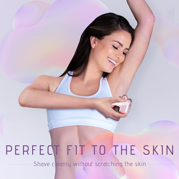 Rasoir électrique sans fil 5 en 1 pour femme, rasoir électrique indolore pour femmes, épilateur pour jambes, bikini, visage, lèvres, cheveux, peau sensible