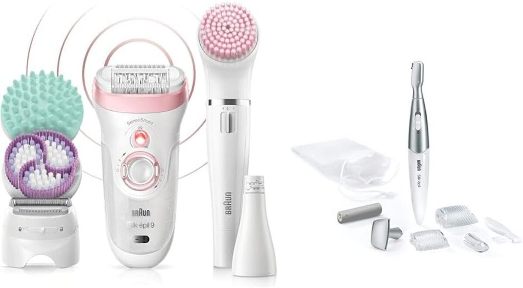 Test du Braun Silk-épil Beauty Set 9 : épilation et rasage précis