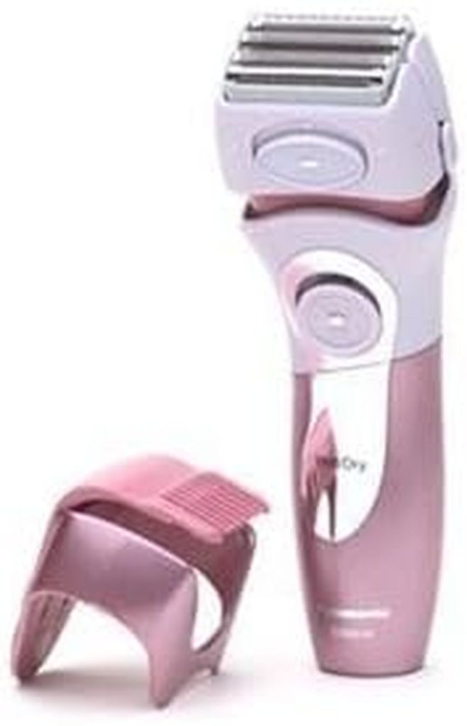 Test du rasoir Panasonic Femme Wet/Dry 4 têtes rose