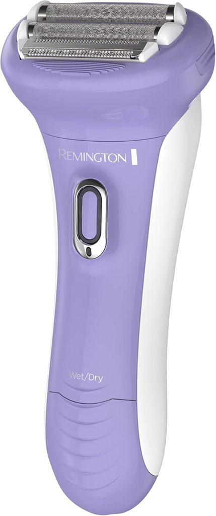 Test du rasoir Remington lisse et soyeux à 4 lames pour femme