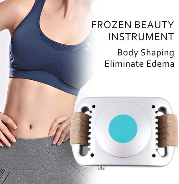 JIEXUHDE Cryolipolyse Machine Professionnelle, Appareil De Cryothérapie, Machine D'élimination des Graisses De Congélation Portable, Machine De Beauté pour Le Ventre Minceur Bras Cuisses