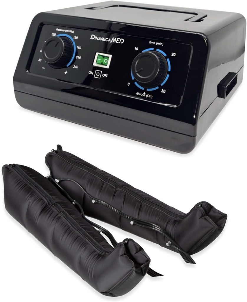 Test de la pressothérapie Dinamicamed Premium 4.0