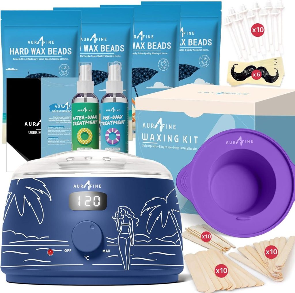 Test du chauffe-cire Aurafine : épilation professionnelle à la maison