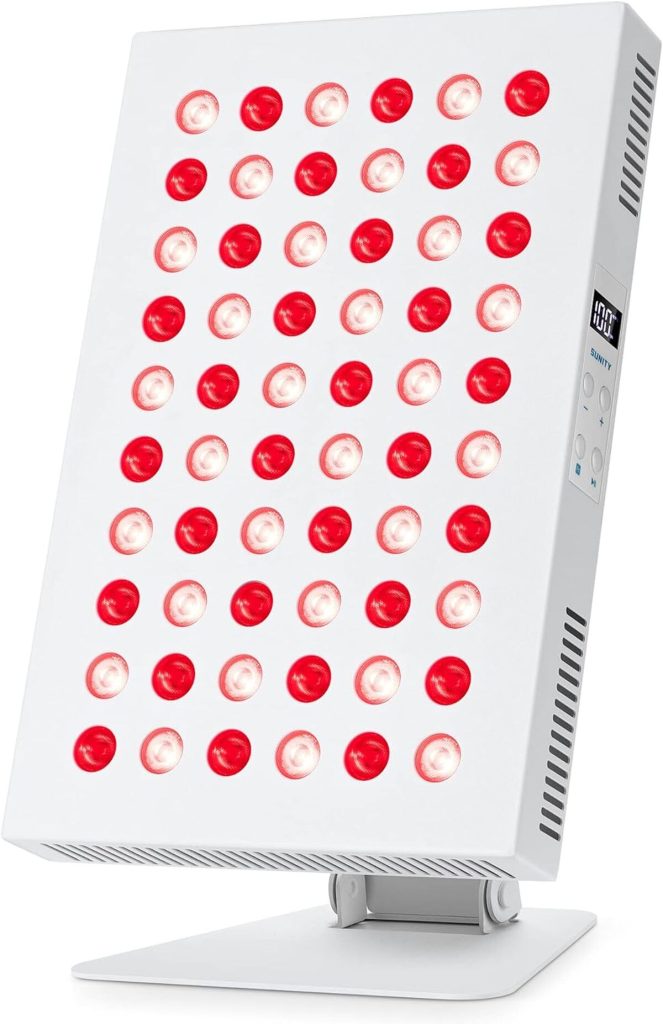 Test : lampe de luminothérapie Sunity 60 leds rouge