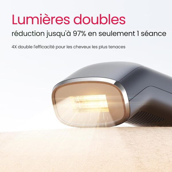 IPL Appareil d'épilation à usage domestique pour le corps