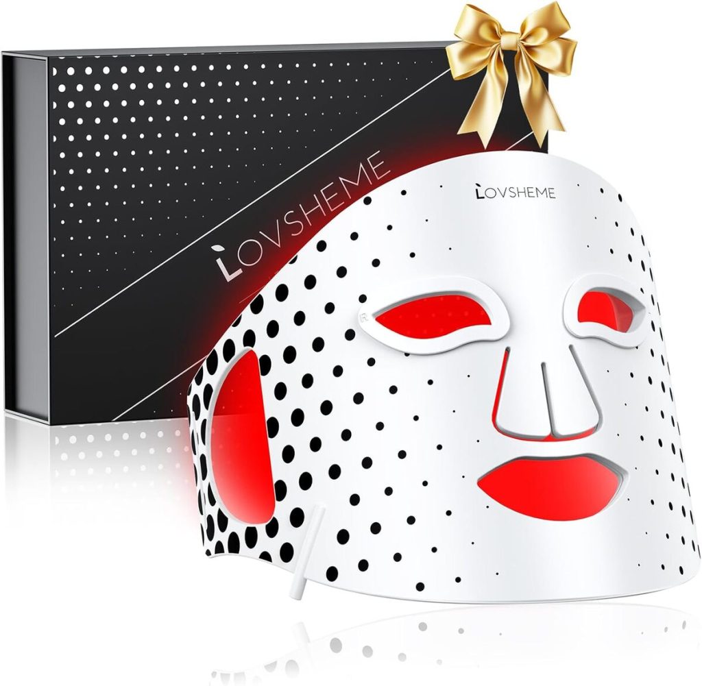 Test du masque facial LED Lovsheme : confort optimal et thérapie lumineuse