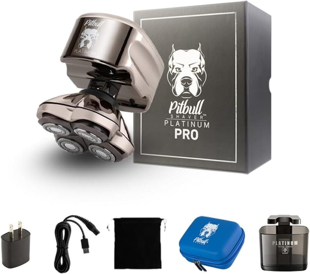 Test Skull Shaver Pitbull Platinum PRO : rasoir électrique pour tête chauve