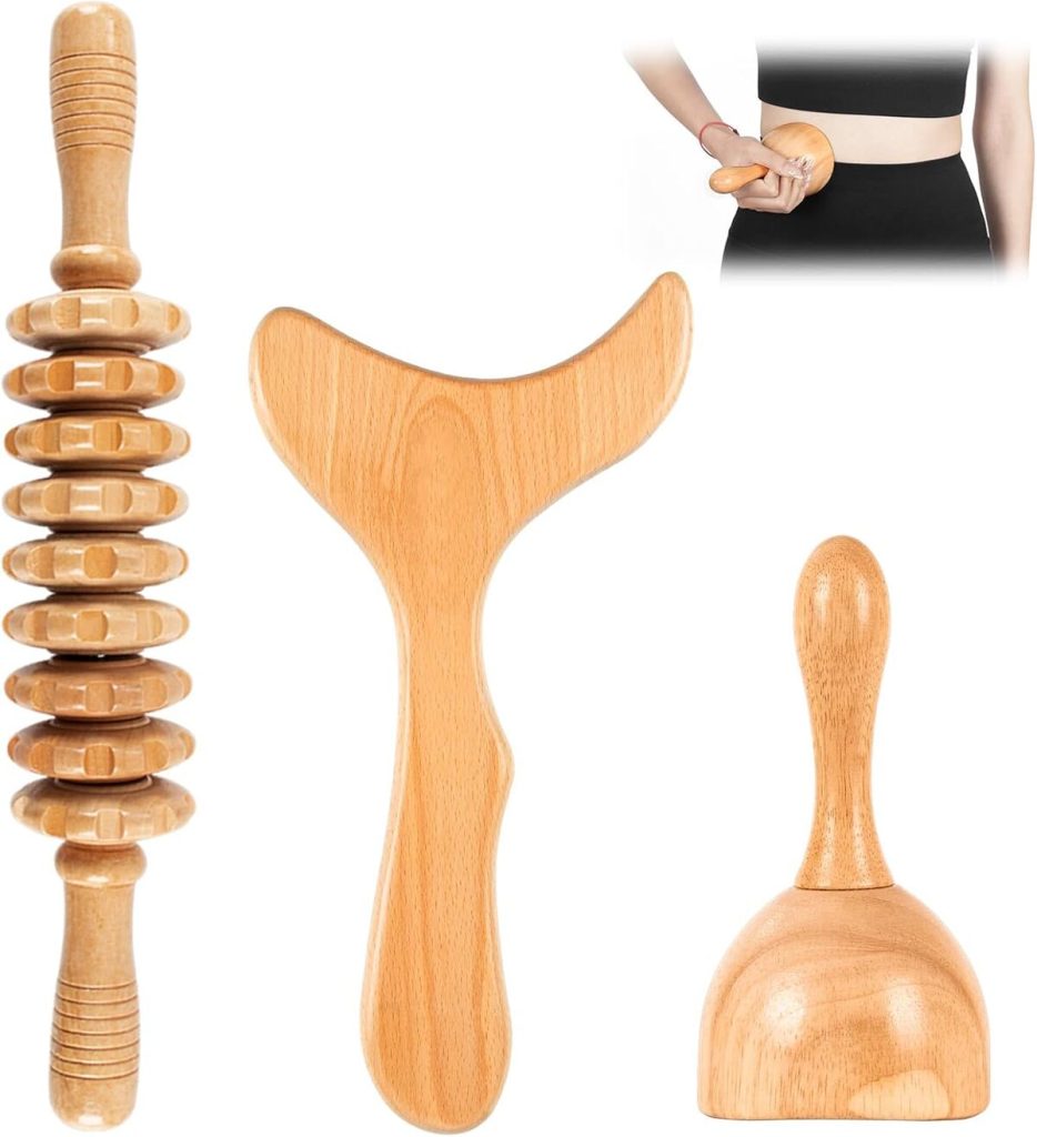 Test du kit de massage KintKita 3 en 1 en bois