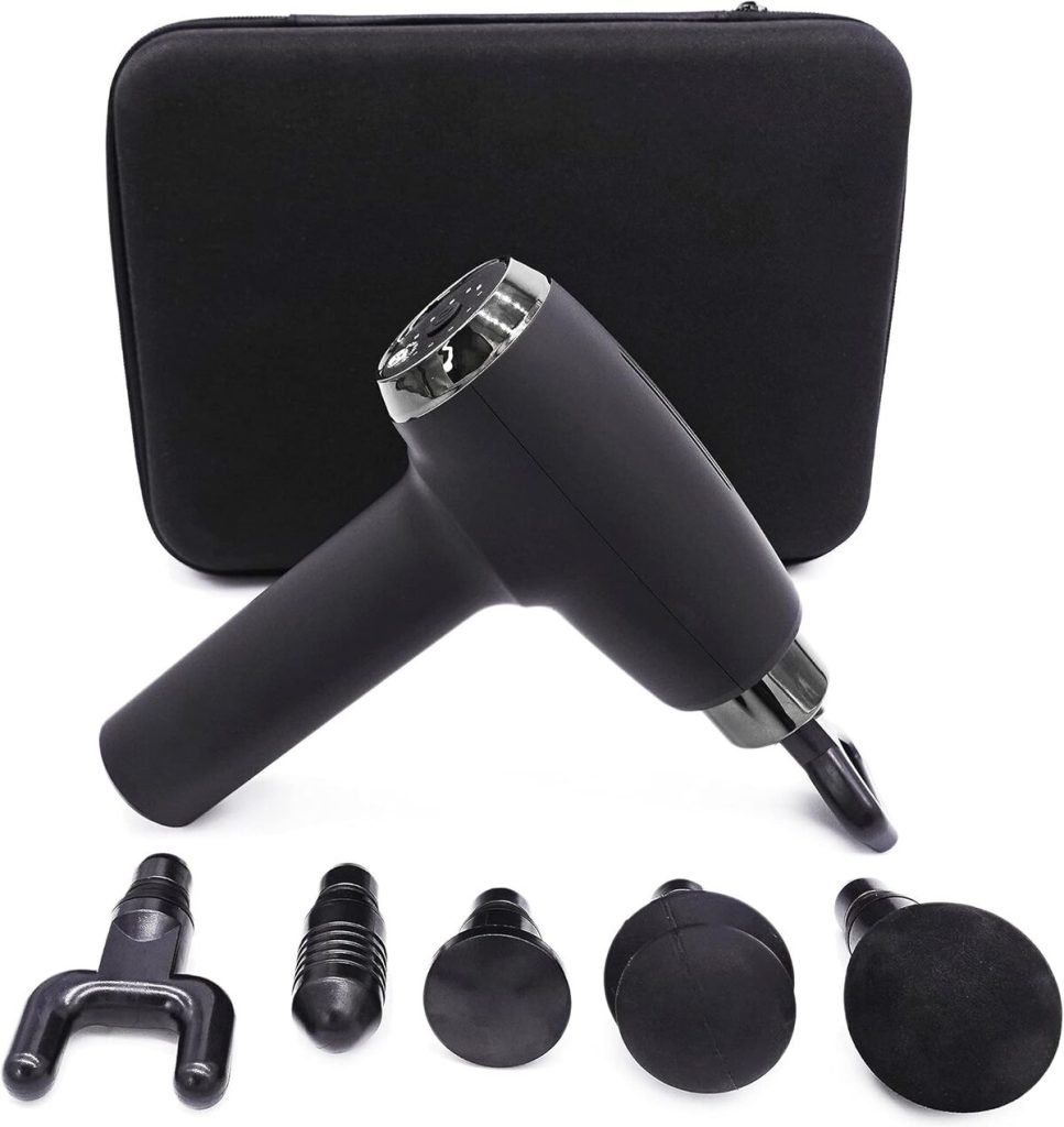 Test du pistolet de massage aerobis® pour récupération musculaire