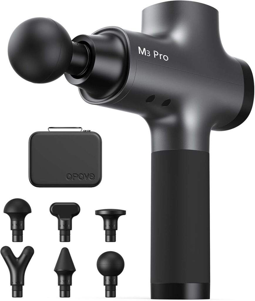 Test du pistolet de massage Opove M3 Pro 2 : soulagement musculaire et technologie LED