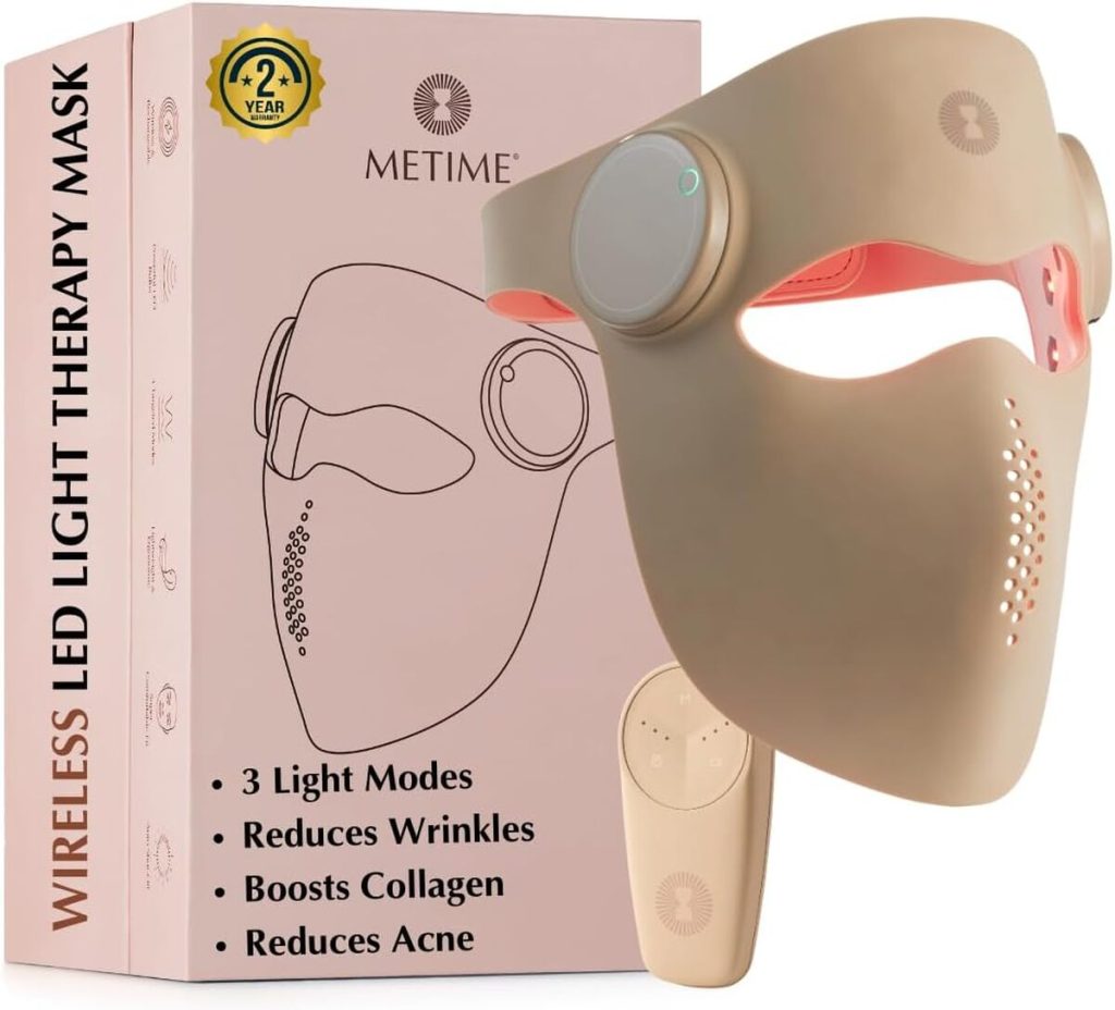 Test Masque facial LED Me Time Ritual : technologie anti-âge et rajeunissement