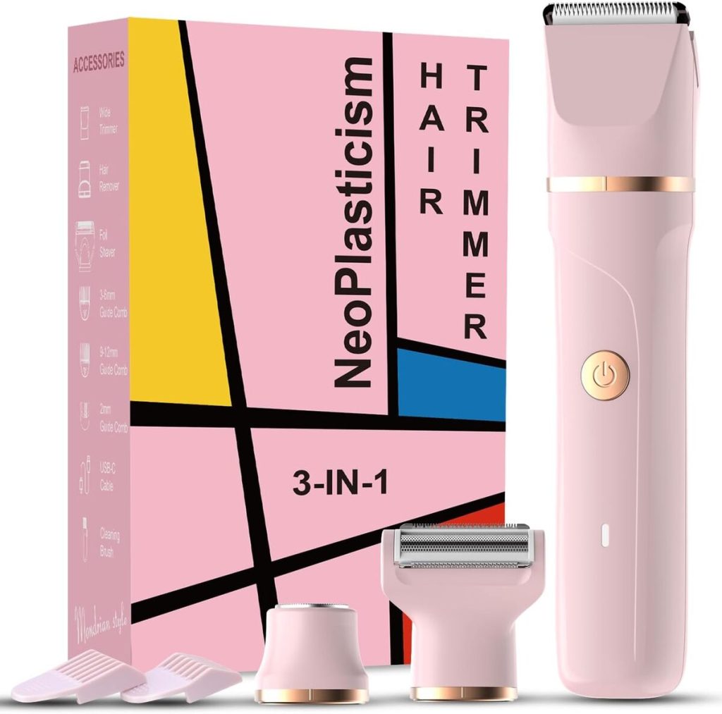 Test : tondeuse bikini femme 3 en 1 étanche IPX7