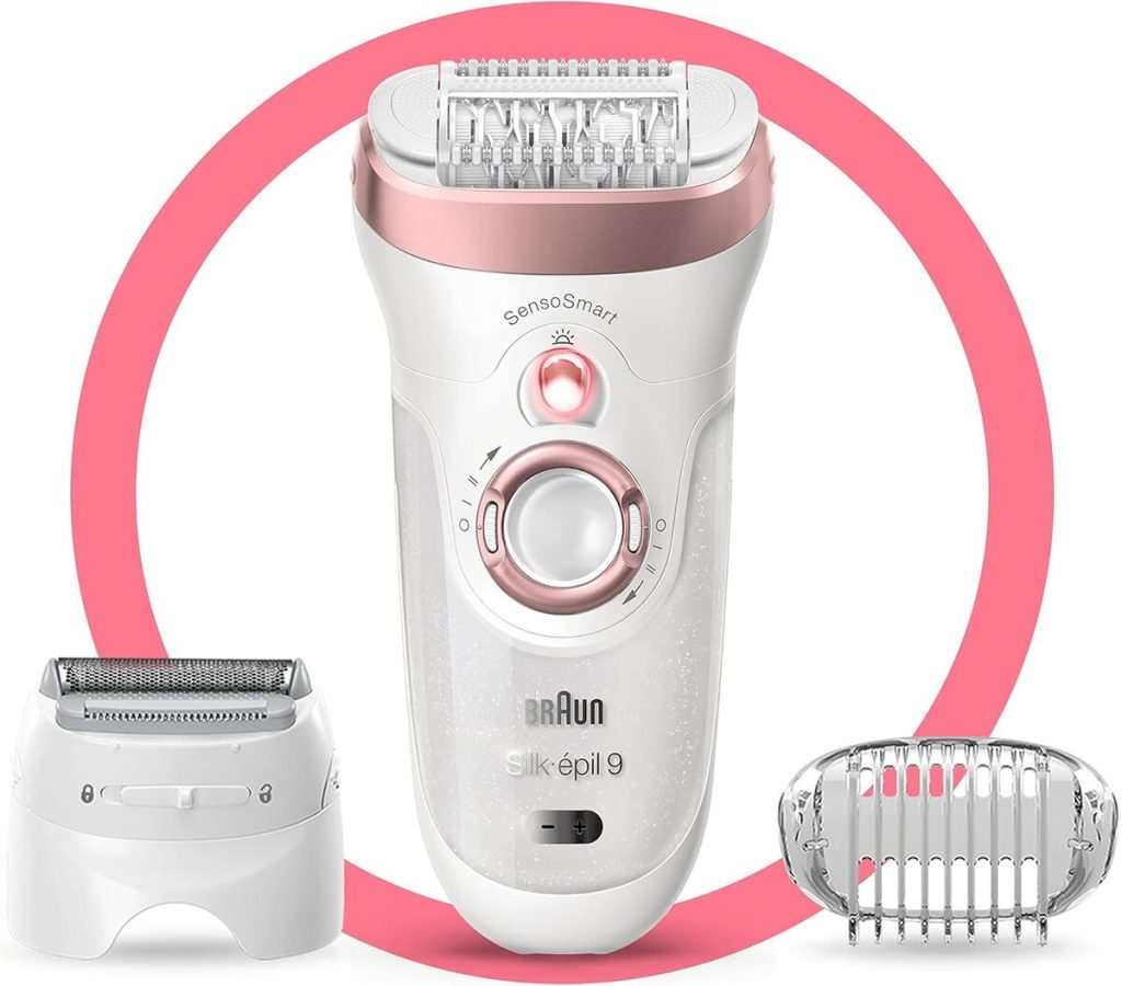 Test : braun Silk-épil 9, épilateur électrique wet & dry
