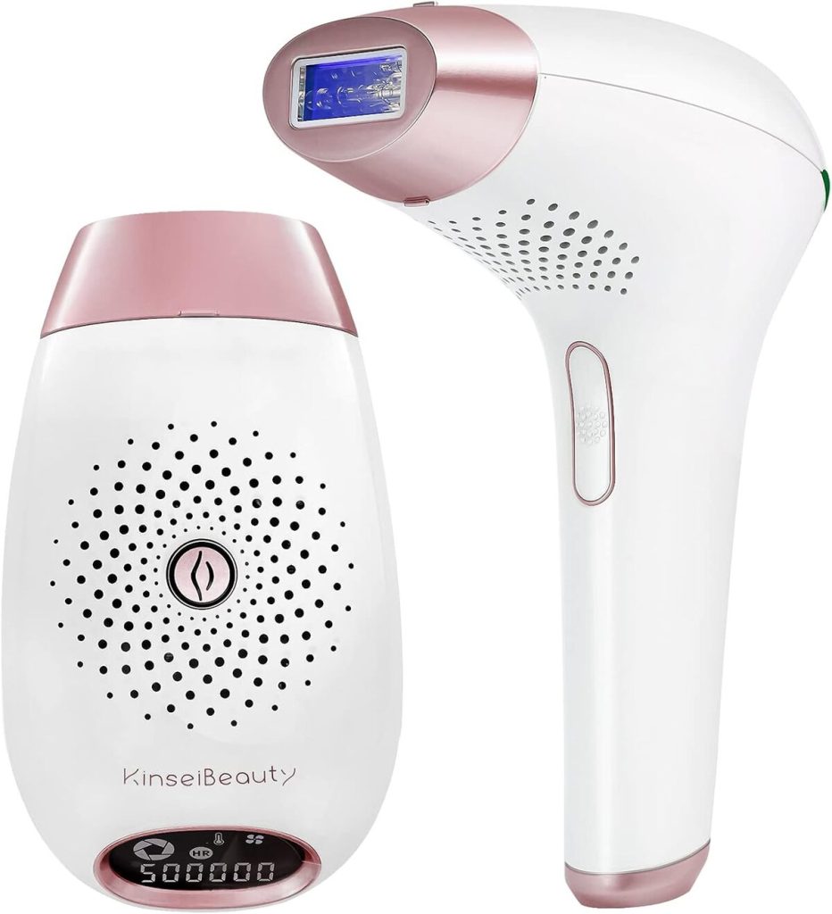 Test de l'épilateur IPL 500 000 flashs - efficacité professionnelle