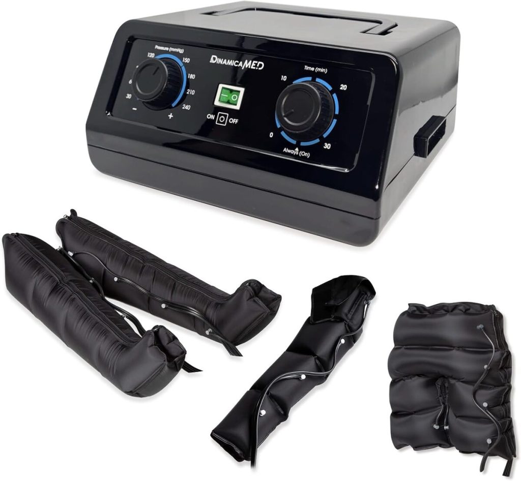 Test Dinamicamed Premium 4.0 compact pressotherapie : drainage lymphatique professionnel