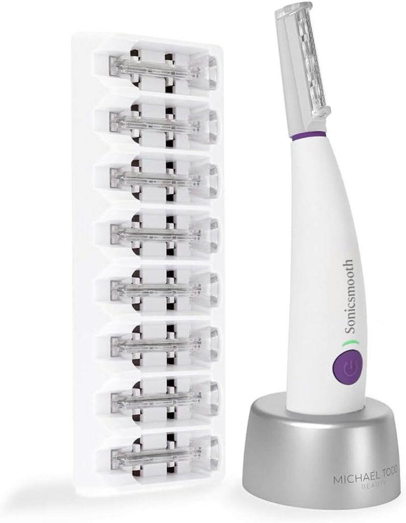 Test du dermaplaning Sonicsmooth de Michael Todd Beauty pour une peau lisse