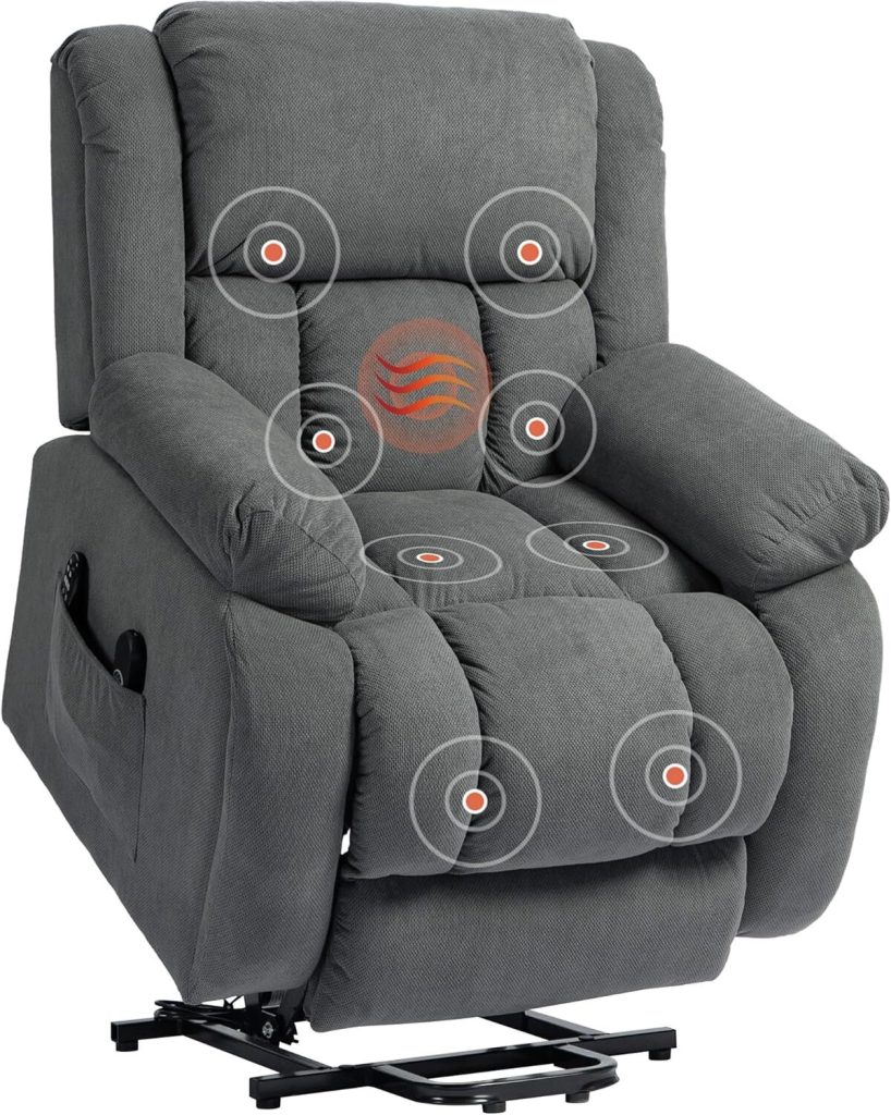 Test du fauteuil releveur électrique HOMCOM : confort et fonctionnalités