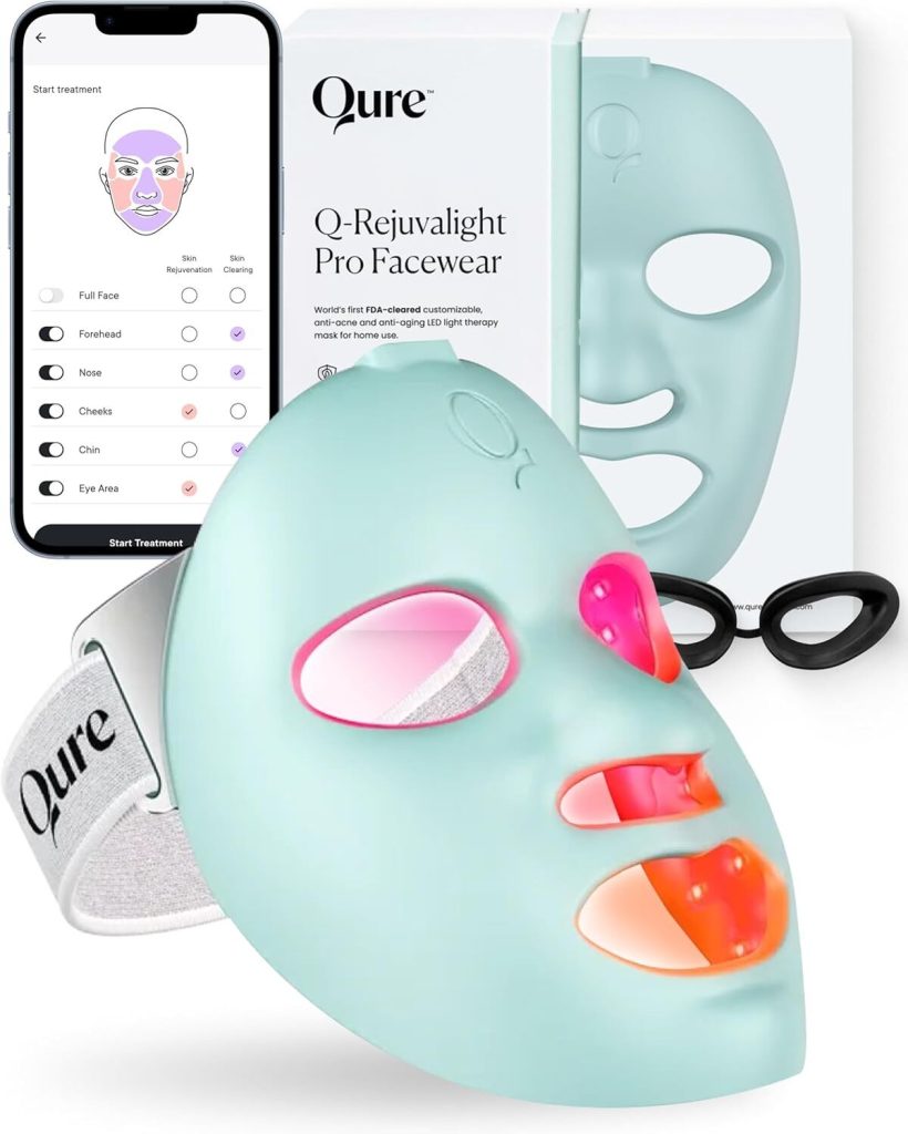 Test du masque LED Qure : soin de la peau personnalisé en 5 modes