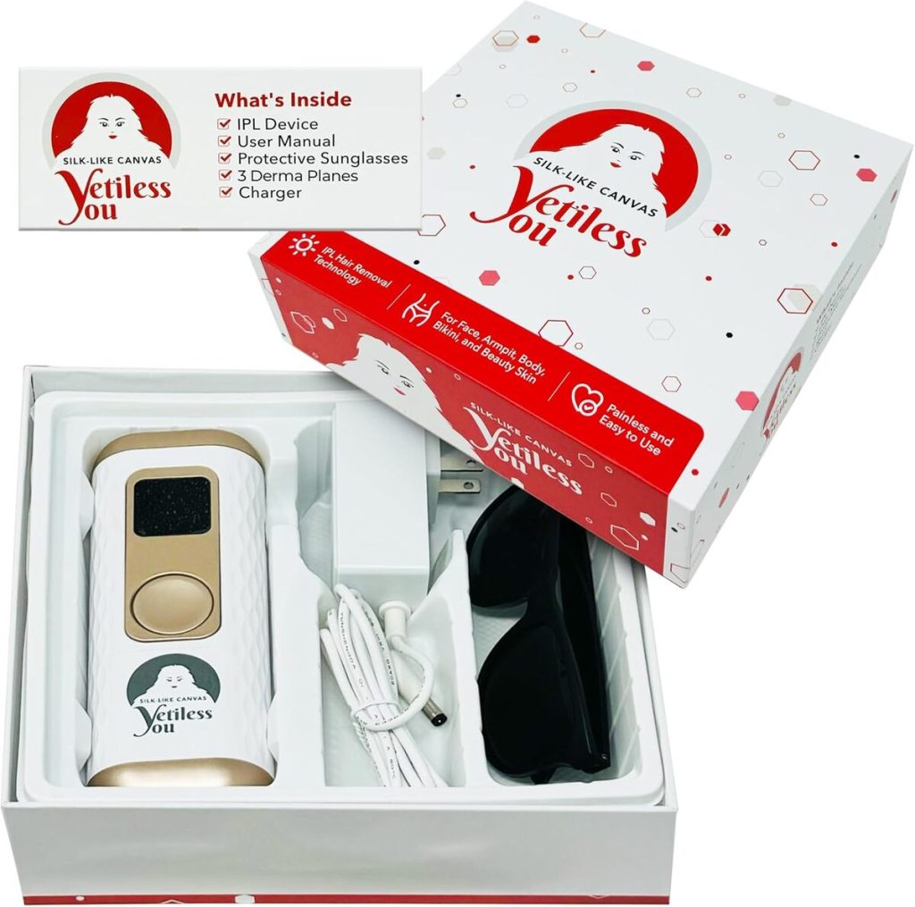 Test : épilateur IPL à refroidissement Maquina Depilar blanc