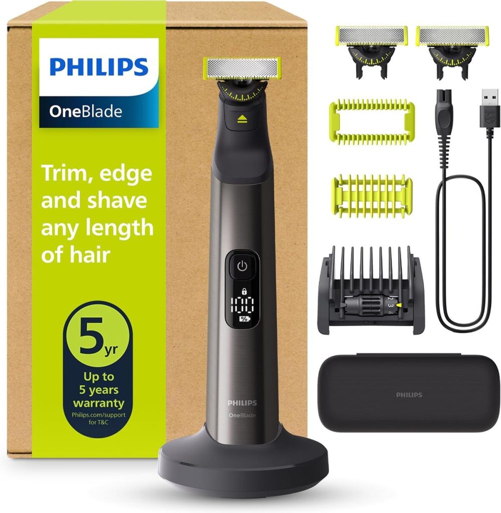 Test : philips OneBlade Pro 360 - Tondeuse multifonction