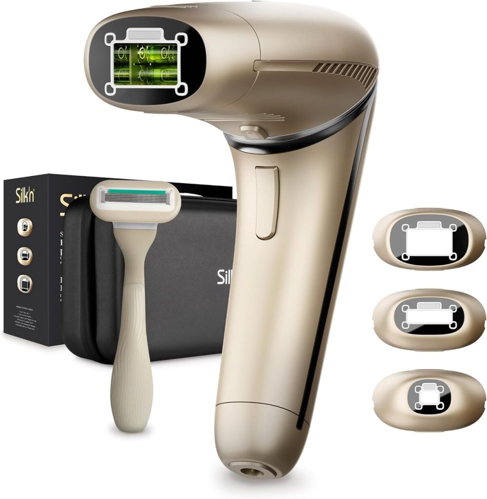 Test Silk’n 7 : épilateur à lumière pulsée polyvalent en or rose