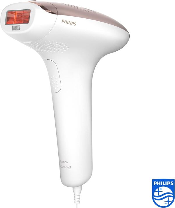 Épilateur à lumière pulsée Philips Lumea Advanced, 2 accessoires - Épilateur avec brosse nettoyante pour le visage VisaPure mini (BRI922/00)