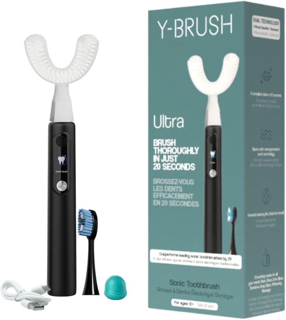 Test de la Y-Brush Ultra 2025 : brosse à dents sonique ultra-performante