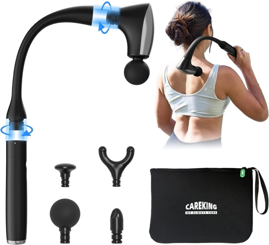 Test du pistolet de massage 2 en 1 Careking avec poignée longue