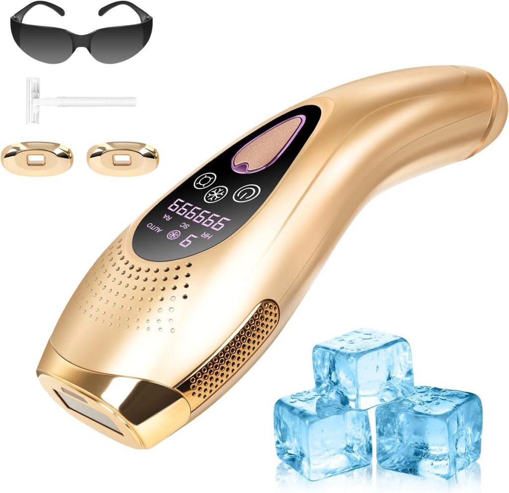 Test : épilateur à lumière pulsée Silver - indolore, 9 niveaux, 999 999 flashs