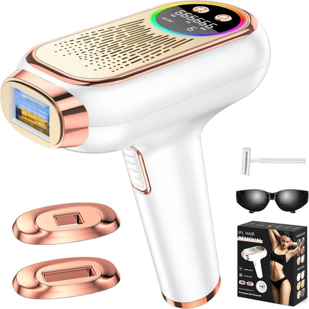 Test : épilateur NIKYJM IPL BHRL-12DZ efficace et polyvalent