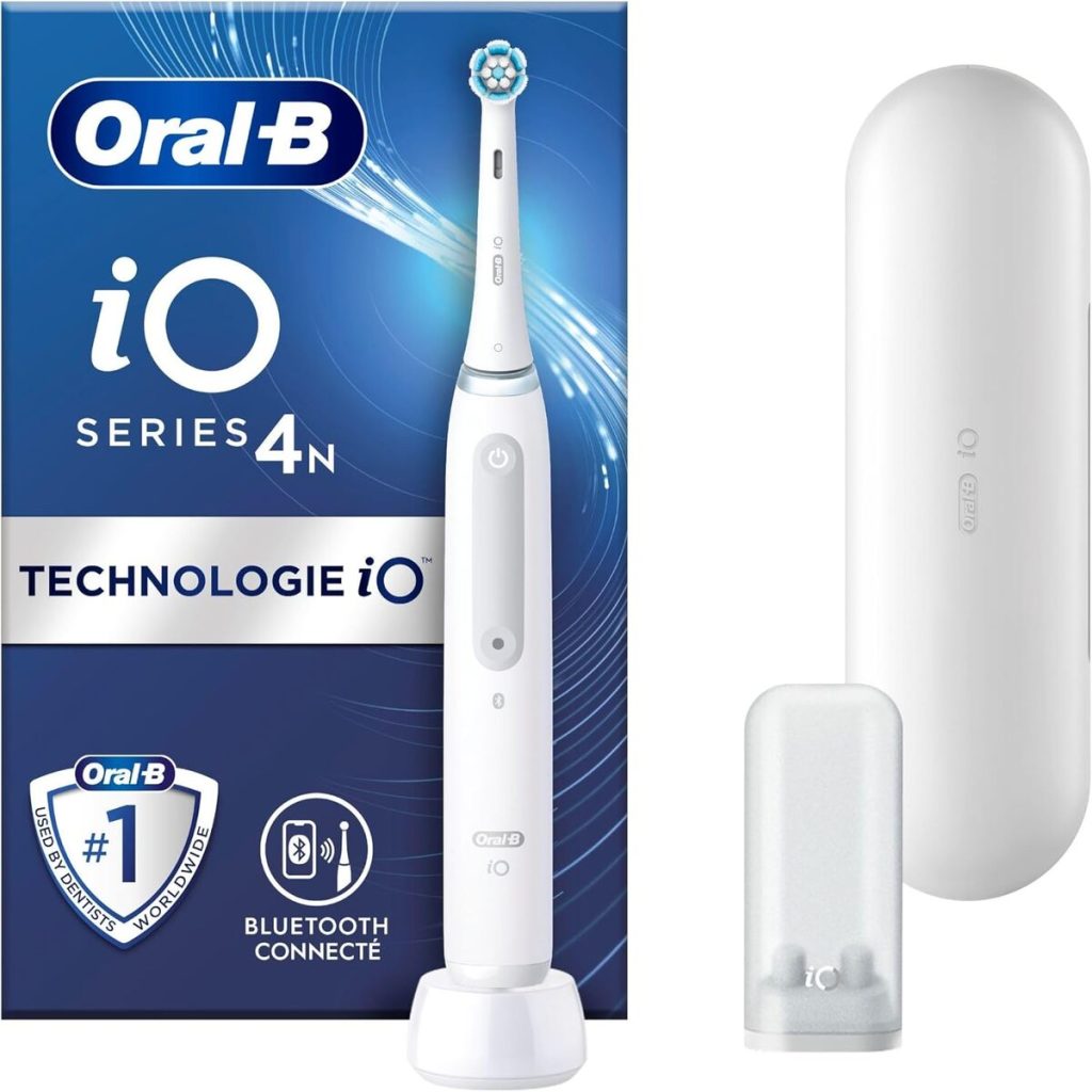 Test Oral-B iO 4 : brosse à dents électrique avec capteur de pression